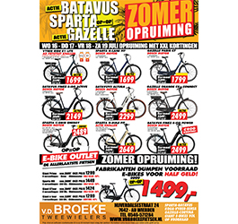 Zomer opruiming, XXL KORTINGEN!