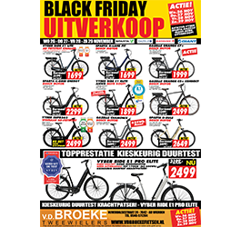 BLACK FRIDAY UITVERKOOP!